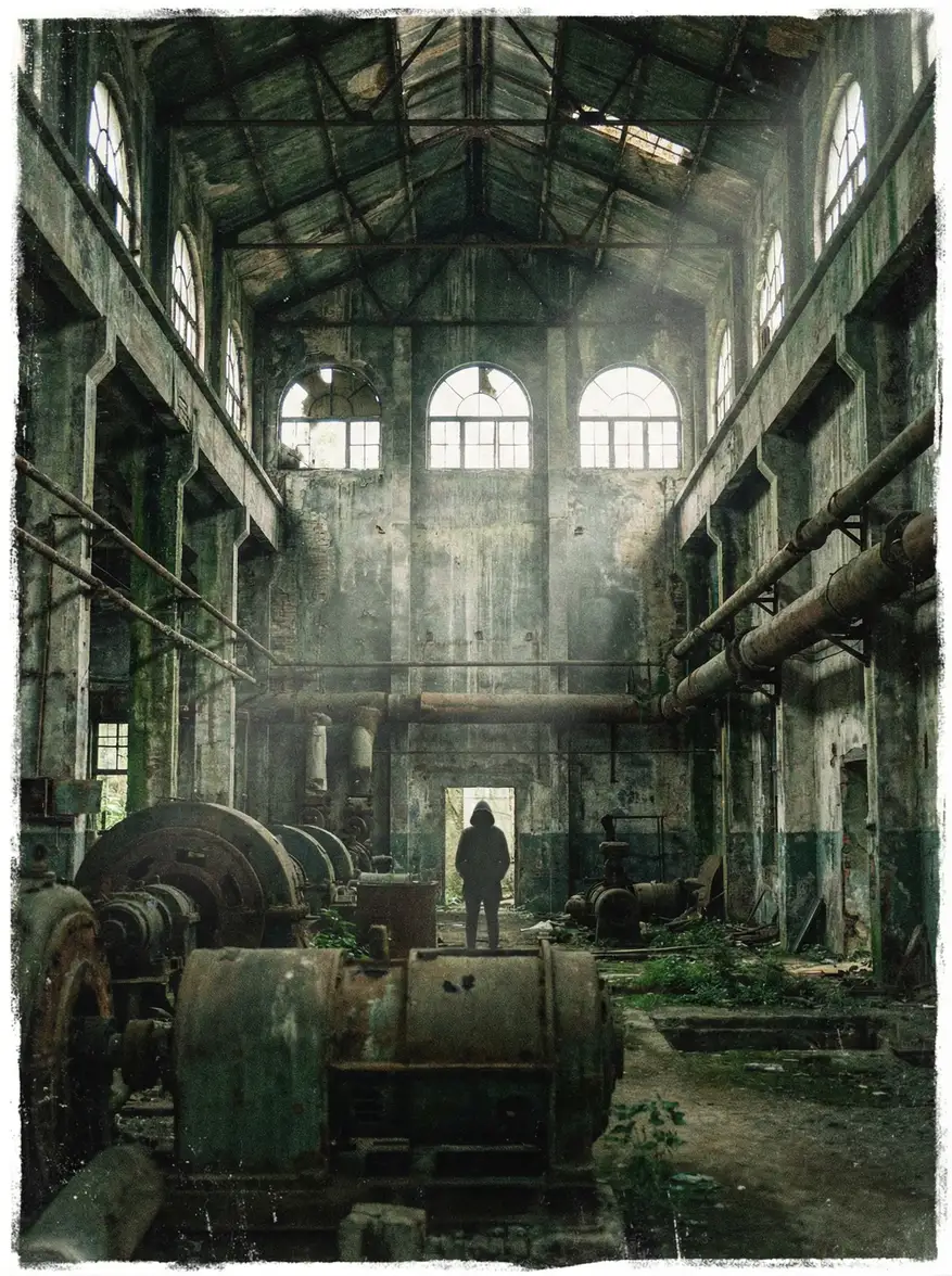 独立电影《废墟之光》海报 - 国产视频